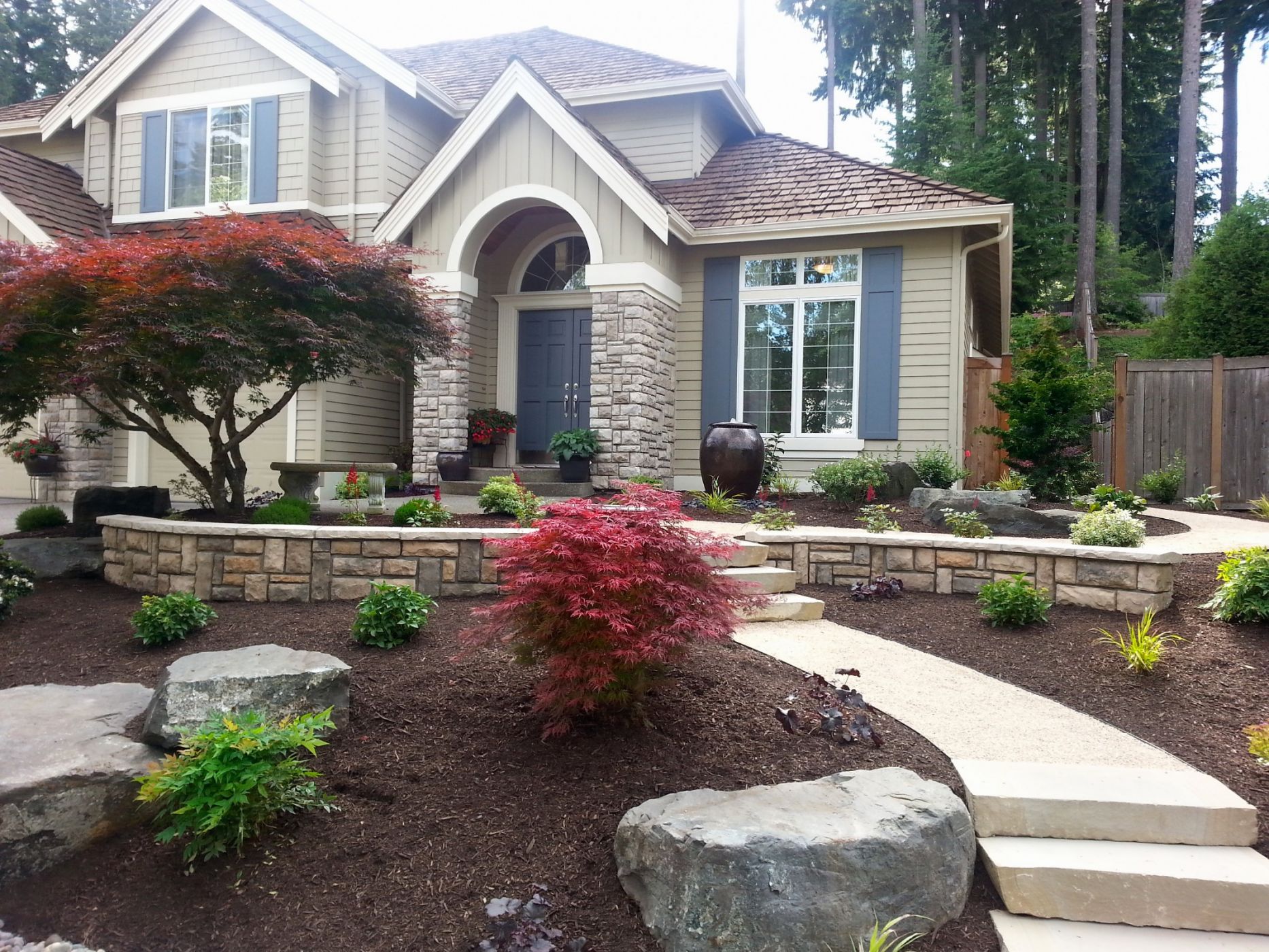 Mill Creek Curb Appeal | Sublime Garden Design | Landscape ...