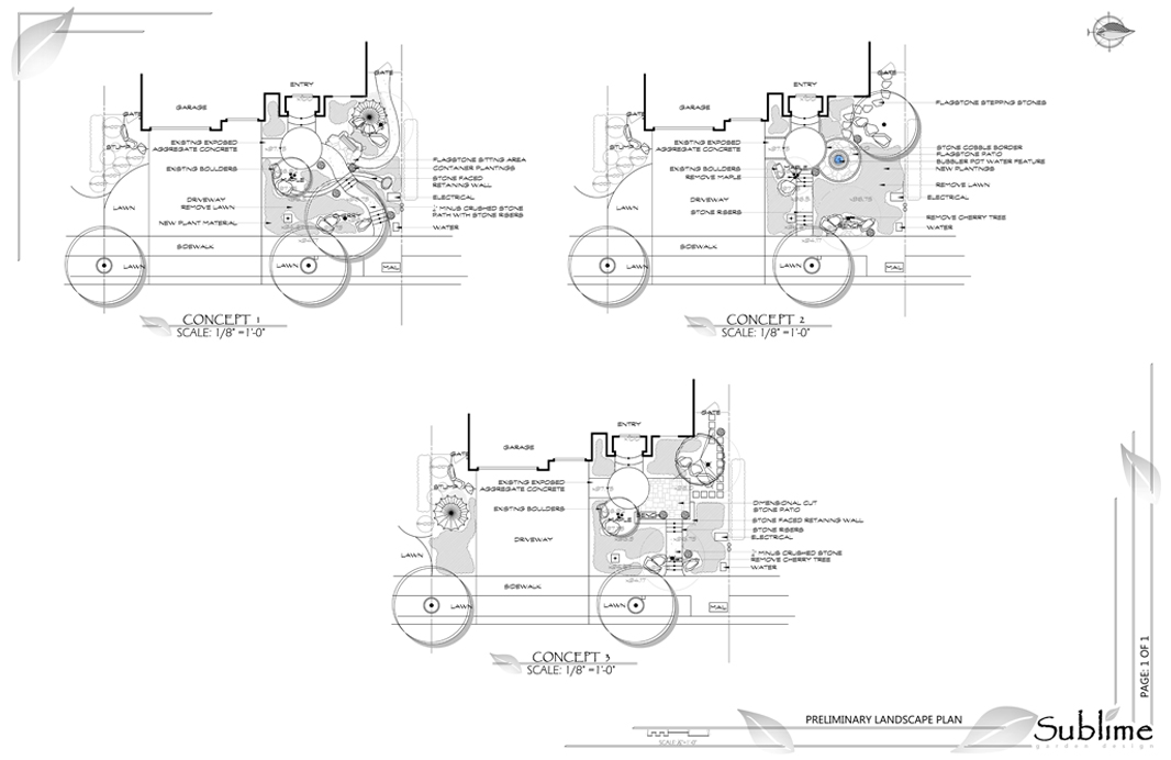 Mill Creek Concept Plans