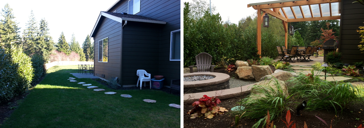 Before and After in Bothell Washington by Sublime Garden Design 425x1200 5
