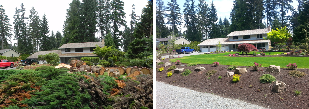 Before and After in Bothell Washington by Sublime Garden Design 425x1200 7