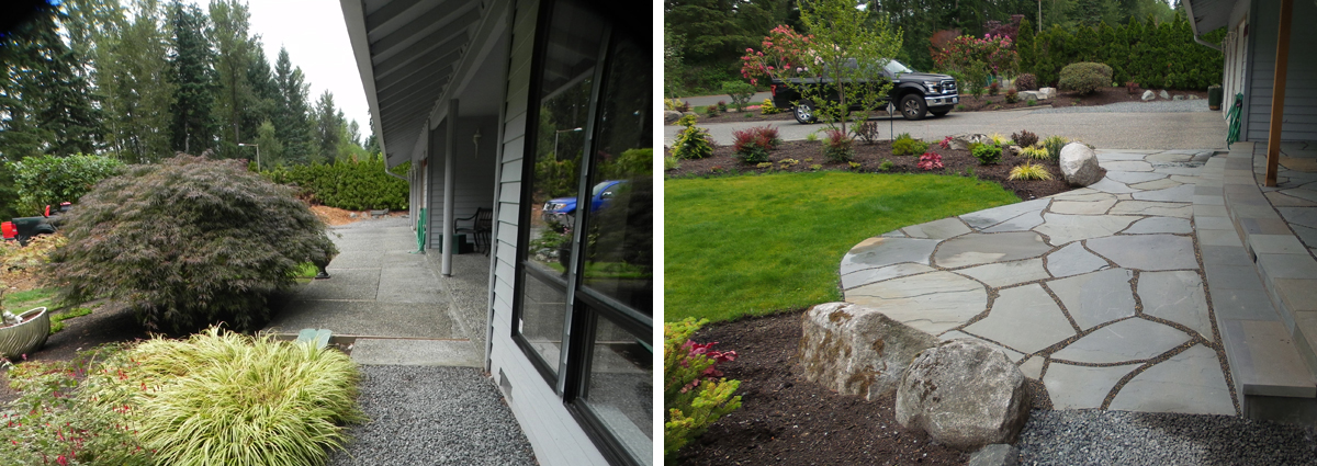 Before and After in Bothell Washington by Sublime Garden Design 425x1200 8