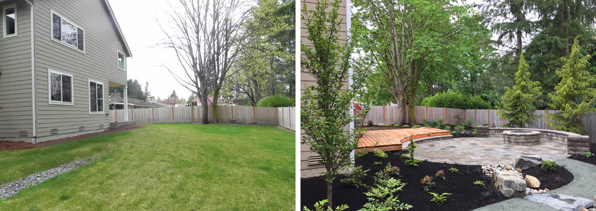 Before and After in Woodinville Washington by Sublime Garden Design 425x1200