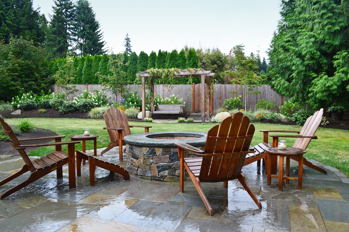 Wood Burning Fire Pit Sublime Garden Design Landscape Design