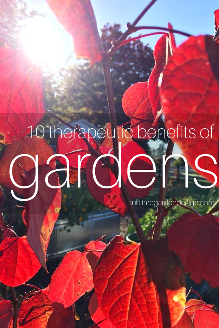 Therapeutic Benefits Of Gardens | Sublime Garden Design | Landscape ...