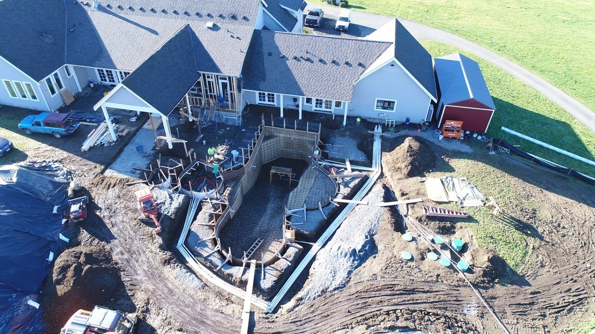 Pool Construction in Snohomish Sublime Garden Design Landscape