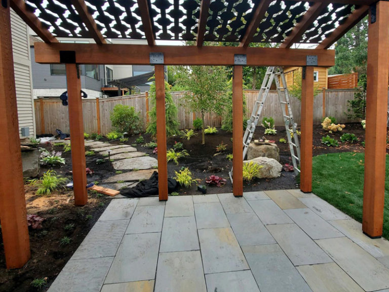 RectangularBluestonePaversandBluestoneFlagstoneSteppersinBellevueWashingtonbySublime